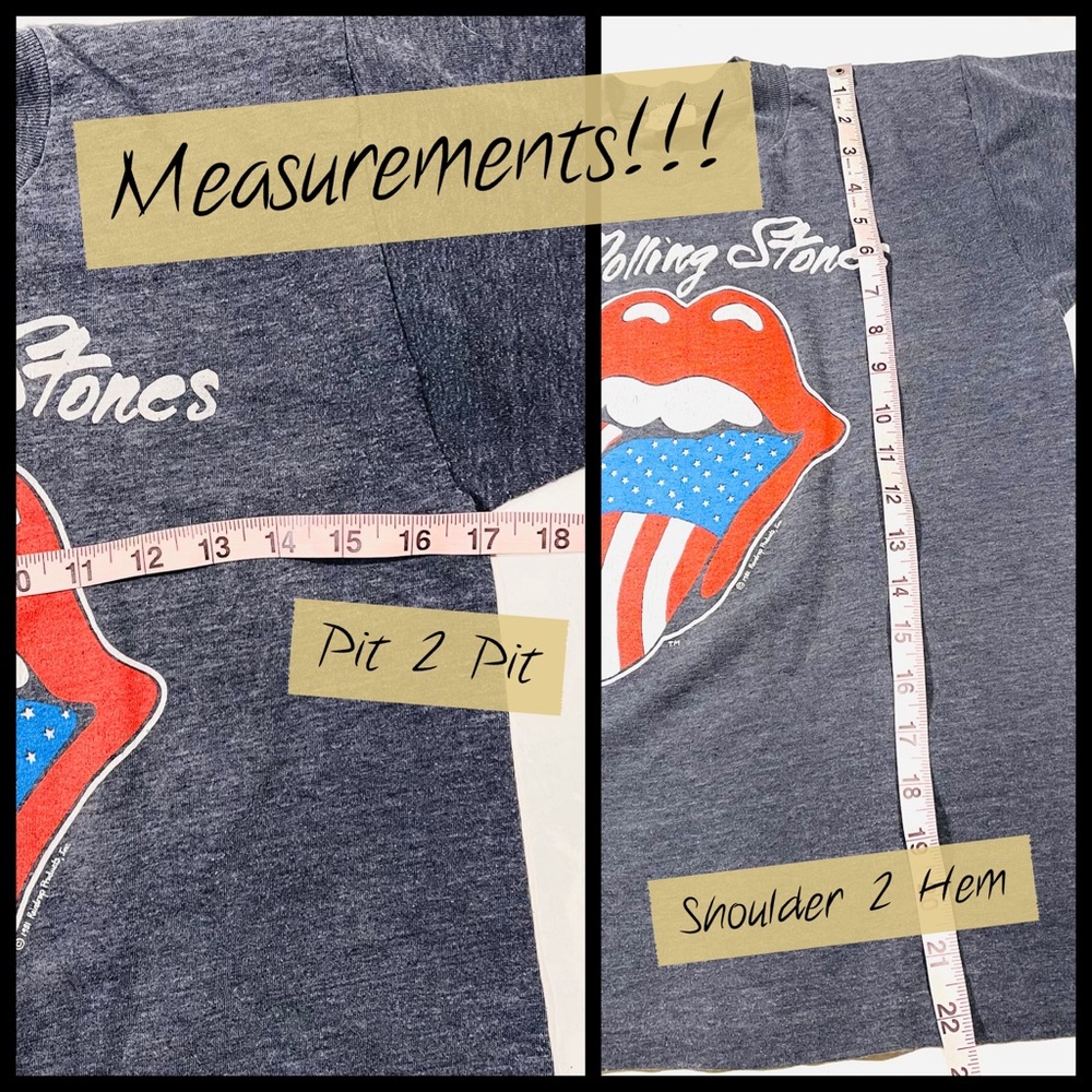 TRUE 1981 VINTAGE ROLLING STONES T-SHIRT! - Picture 6 of 7